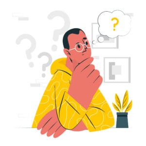 Illustration comparing live website and staging website environments for SEO decision-making.